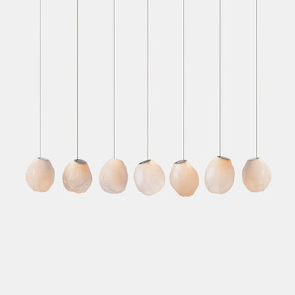 Liquid Glass Stone Pendant Light