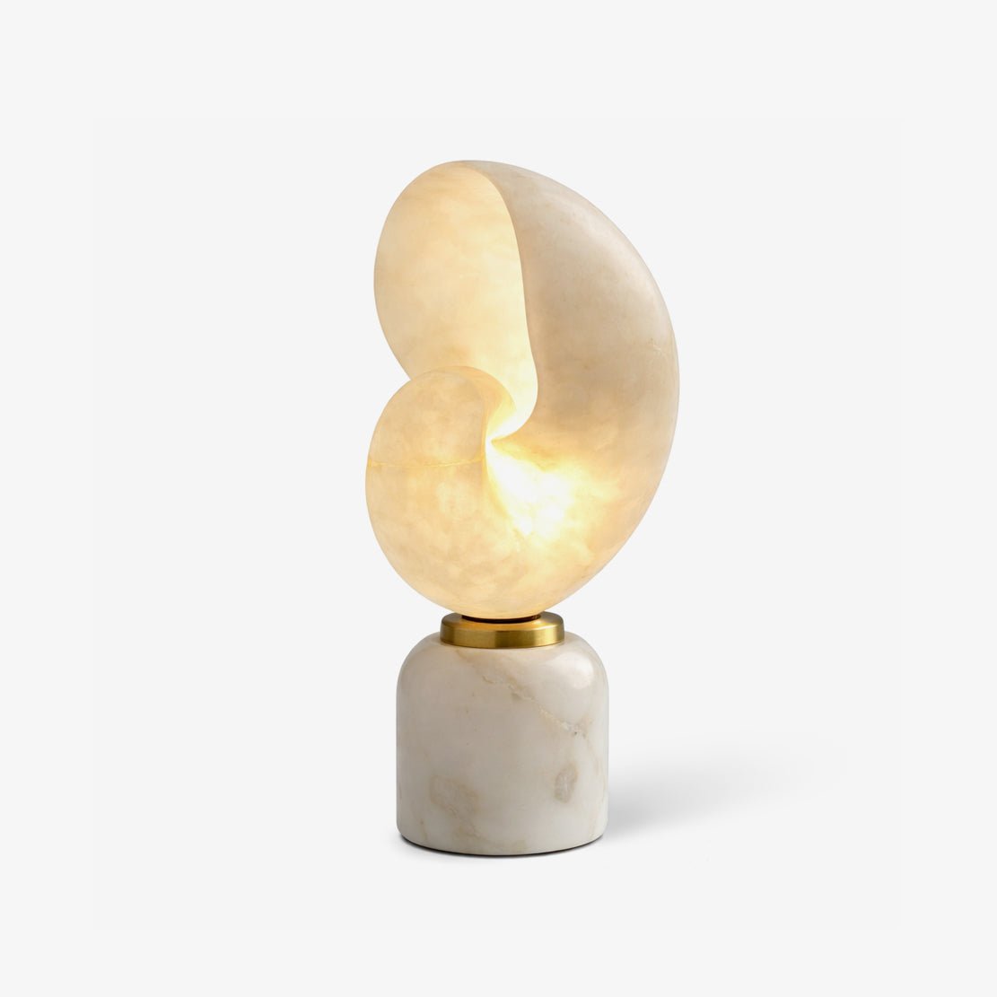 Lumora Shell Alabaster Table Lamp