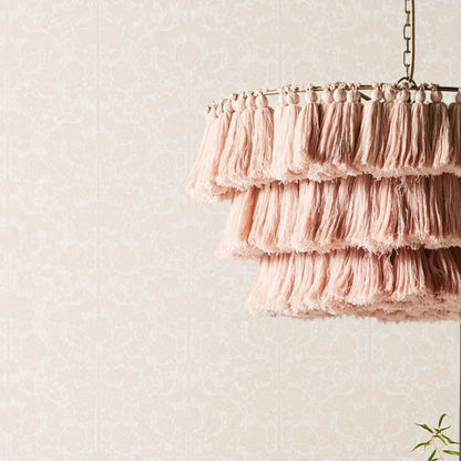 Multicolor Tassel Chandelier size comparison chart