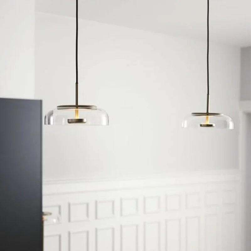 Blossi 1 Clear Glass Pendant Light