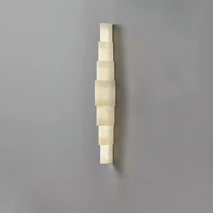 Melange Alabaster Wall Sconce