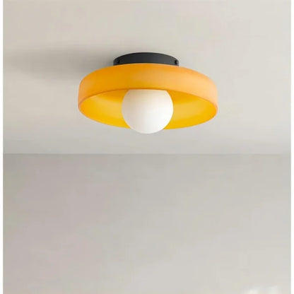 Modern Round Flush Mount Morandi Ceiling Light S80
