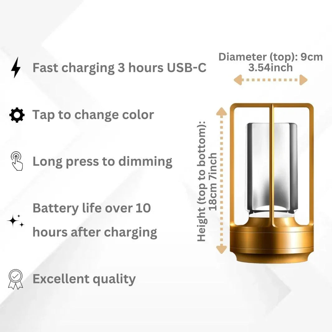Zen Nomad Japandi Cordless Lamp