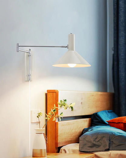 Anvia Adjustable Plug-In Wall Lamp