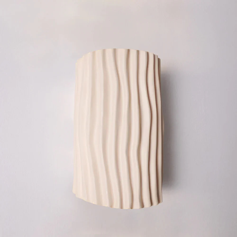 Pleated Resin Wall Lamp dimensions specifications