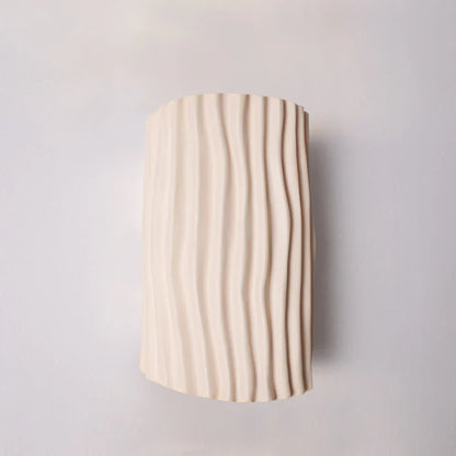 Pleated Resin Wall Lamp dimensions specifications