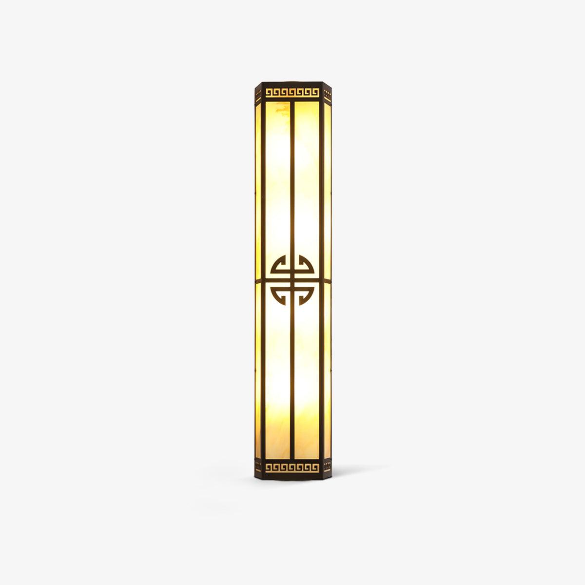 After Hours Outdoor Alabaster Wall Light