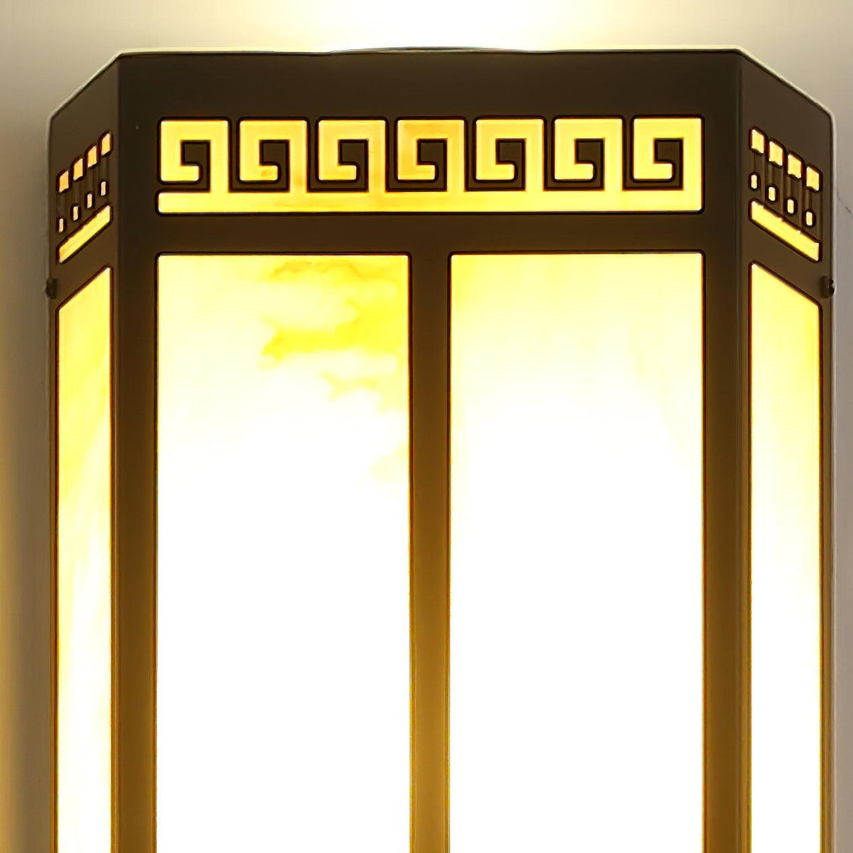 After Hours Outdoor Alabaster Wall Light