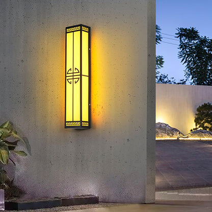 After Hours Outdoor Alabaster Wall Light