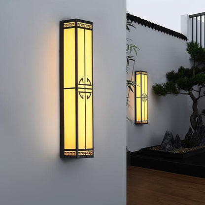 After Hours Outdoor Alabaster Wall Light
