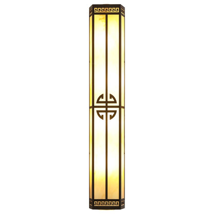 After Hours Outdoor Alabaster Wall Light