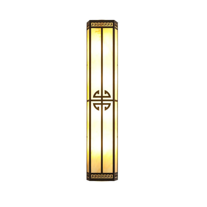 After Hours Outdoor Alabaster Wall Light