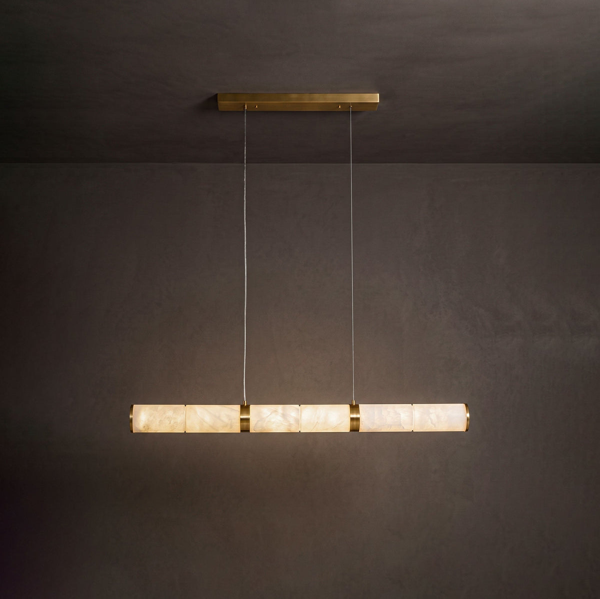 Alabaster Beam Pendant Light