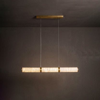 Alabaster Beam Pendant Light