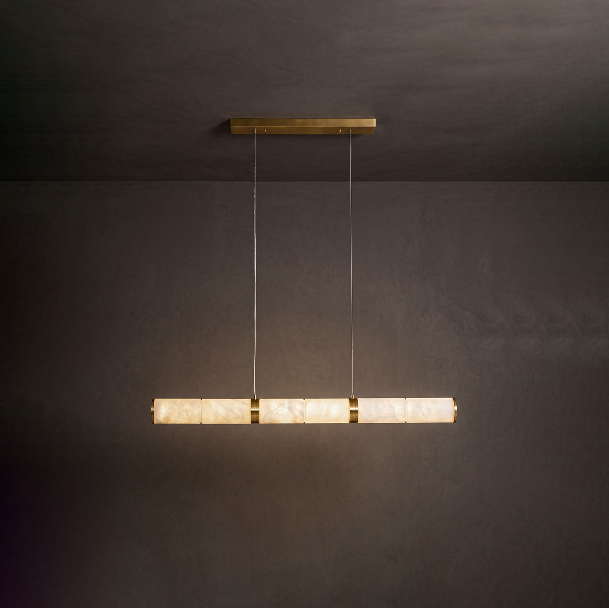 Alabaster Beam Pendant Light