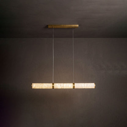 Alabaster Beam Pendant Light