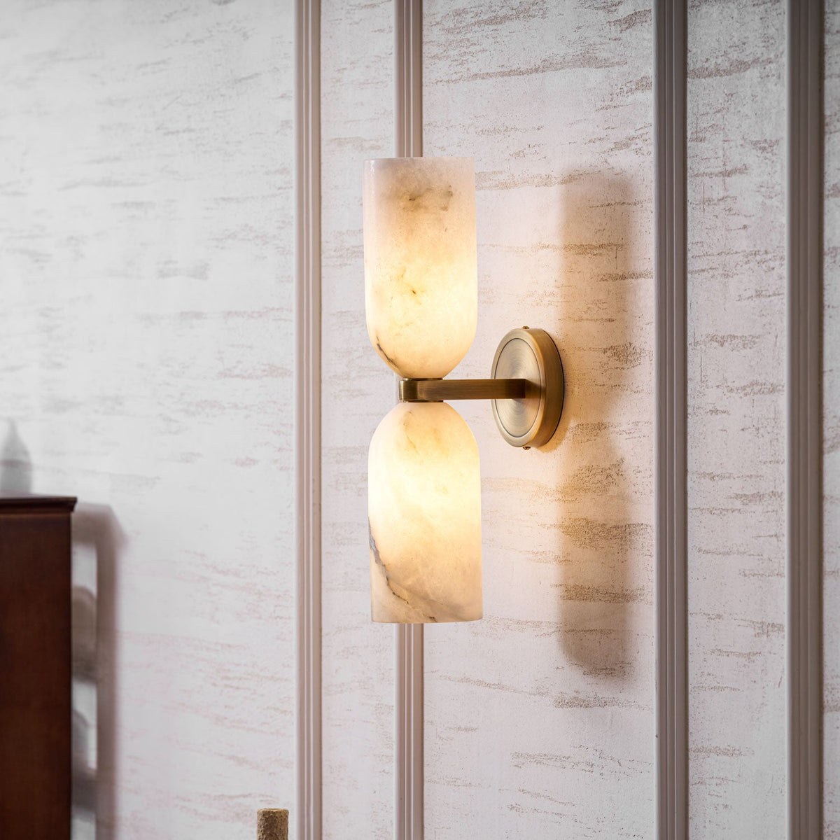 Alabaster Nexus Wall Sconce