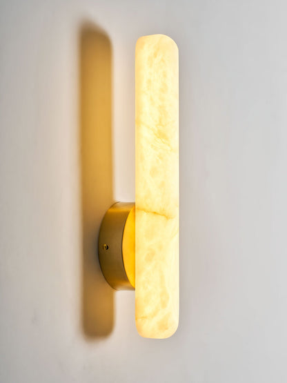 Alabaster Rod Sconce