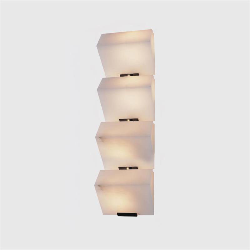 Alabaster Staircase Wall Lamp