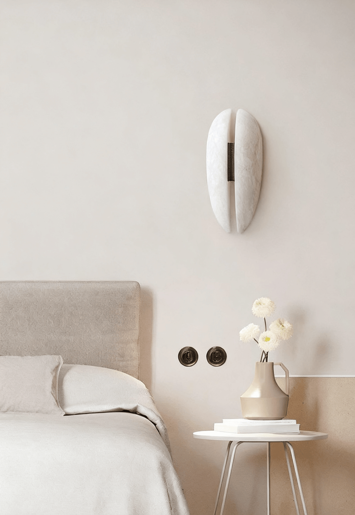 Alabaster Veil Wall Sconce