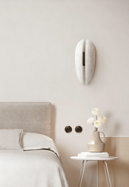 Alabaster Veil Wall Sconce