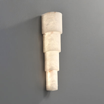 Alba Cascade Alabaster Wall Sconce
