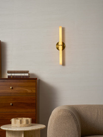 Aluna Alabaster Bar Wall Light