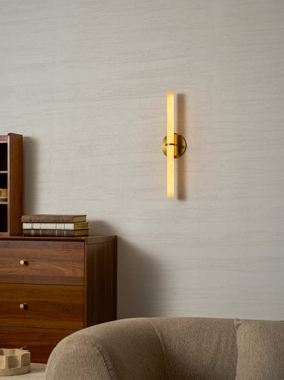 Aluna Alabaster Bar Wall Light