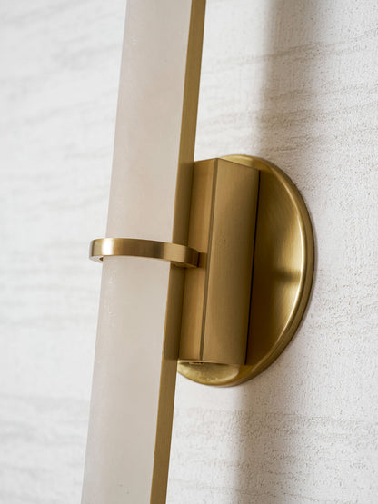 Aluna Alabaster Bar Wall Light