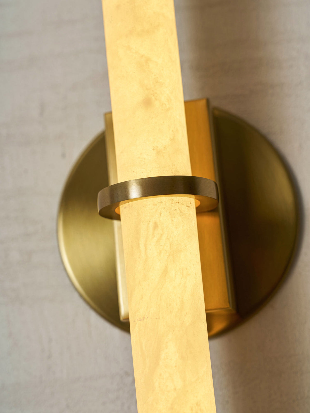 Aluna Alabaster Bar Wall Light