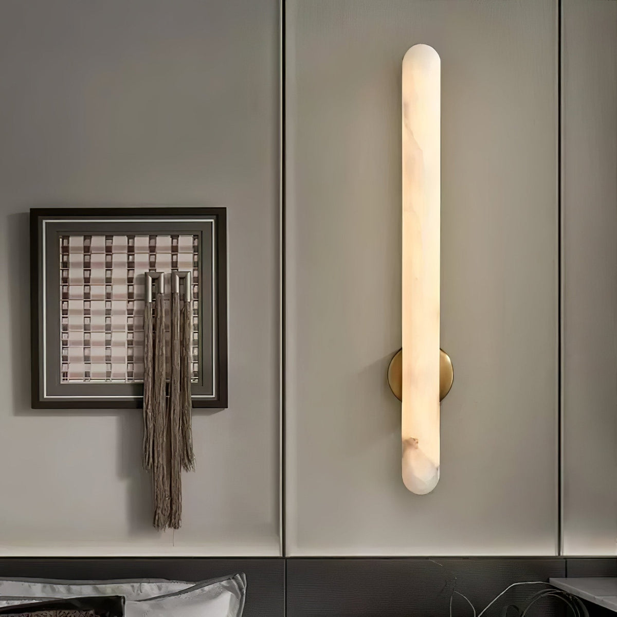 Alunari Alabaster Wall Sconce