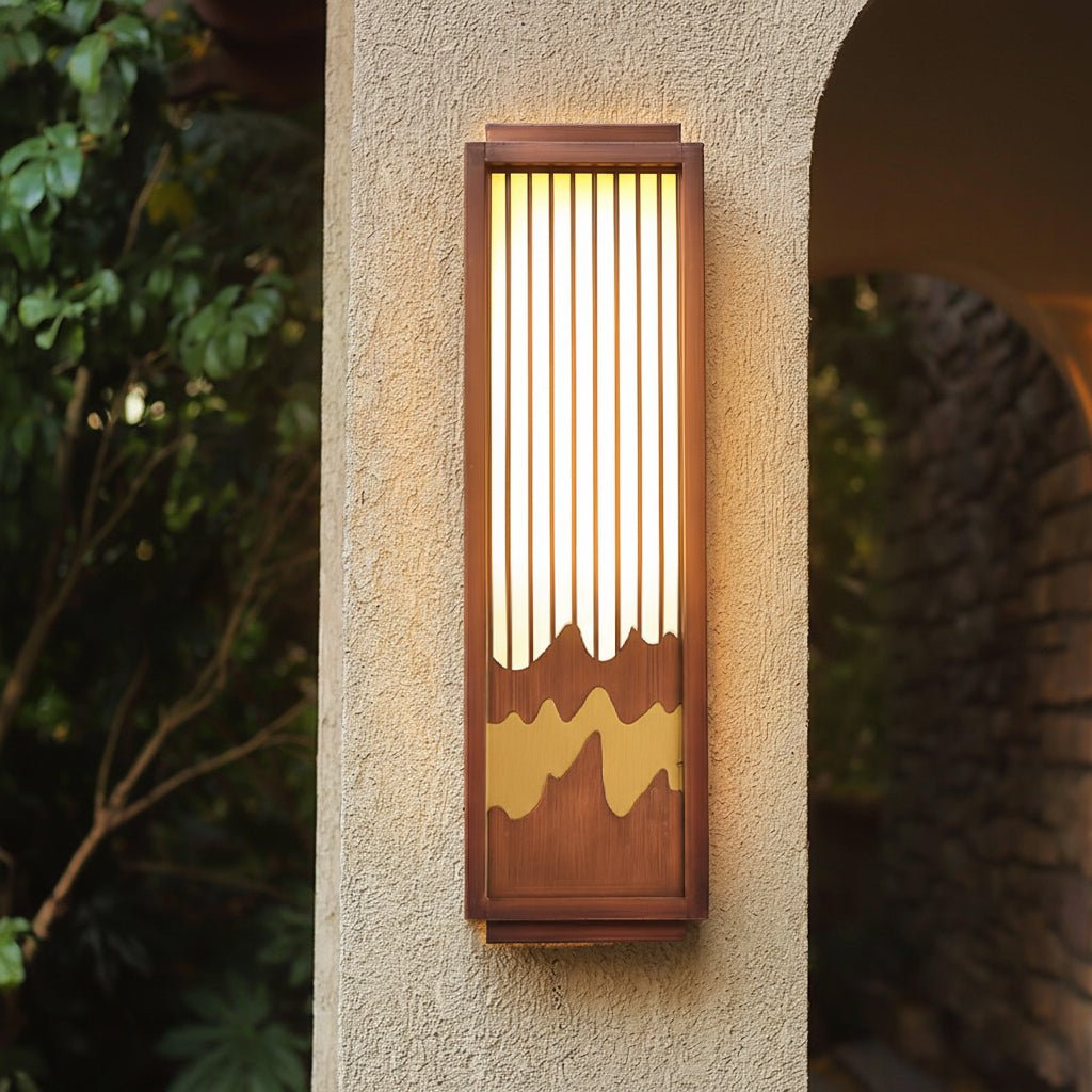 Anvia Outdoor Alabaster Wall Light