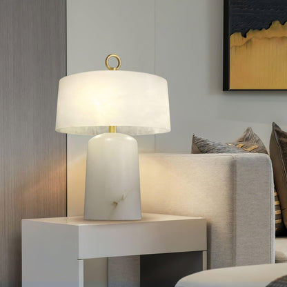 Aogashima Alabaster Table Lamp
