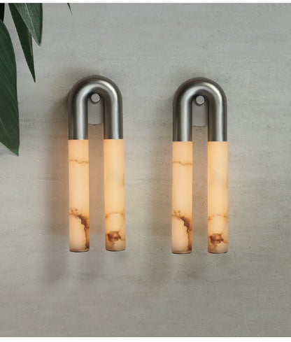 Arch Alabaster Sconce