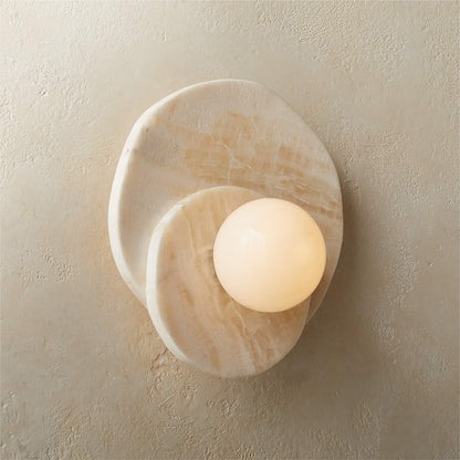 Astr Stone Alabaster Wall Lamp