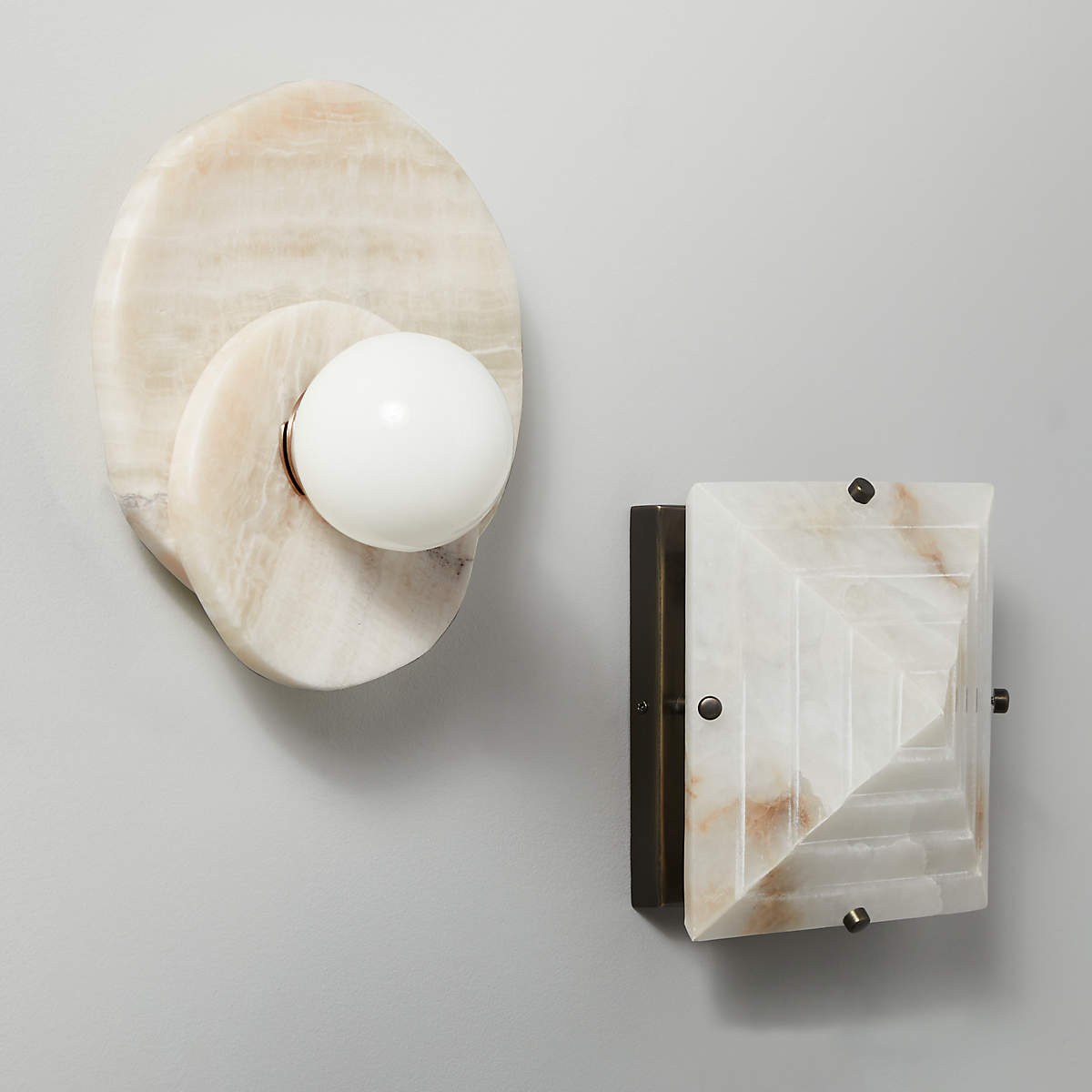 Astr Stone Alabaster Wall Lamp