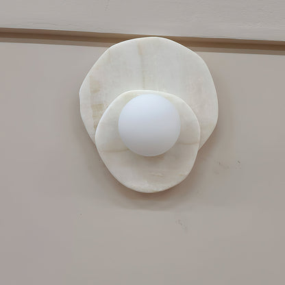 Astr Stone Alabaster Wall Lamp