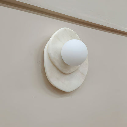 Astr Stone Alabaster Wall Lamp