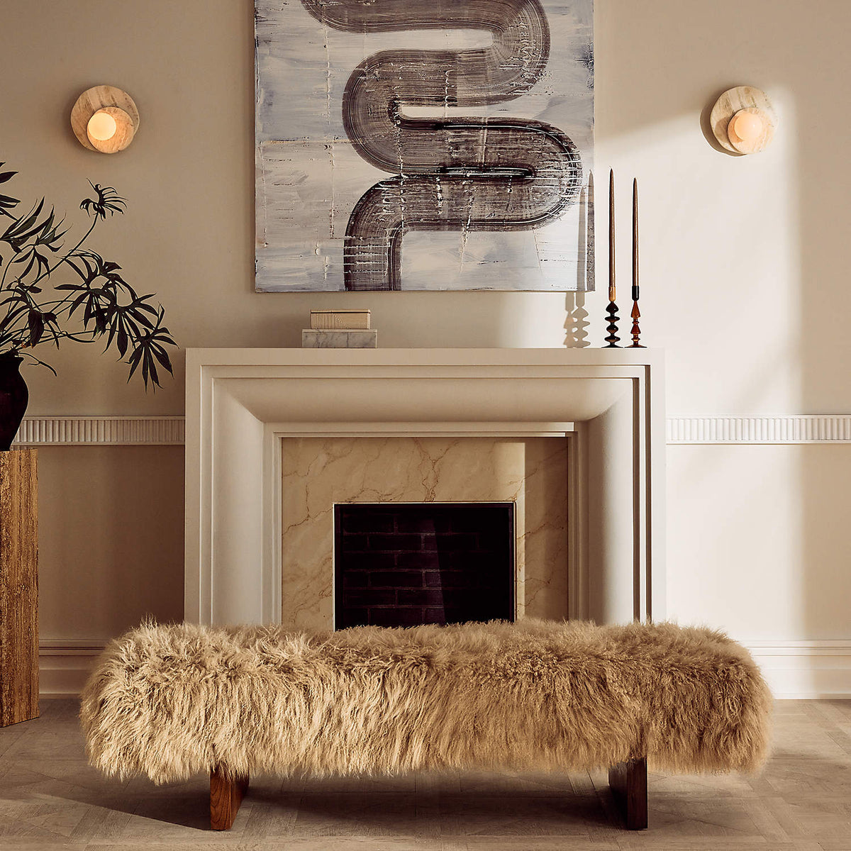 Astr Stone Alabaster Wall Lamp
