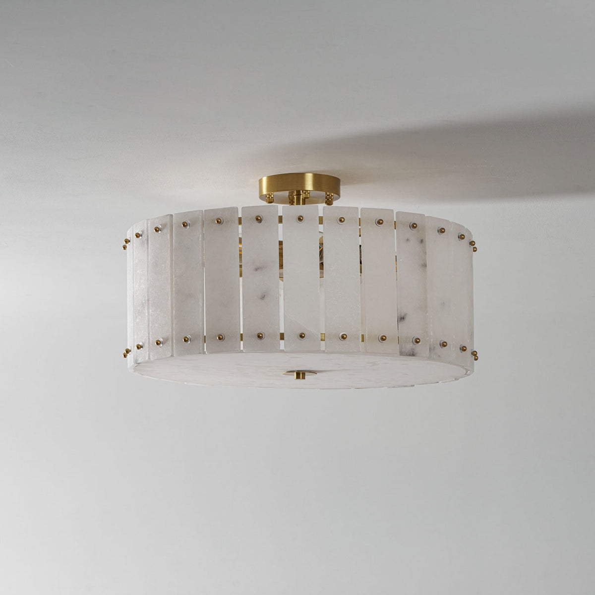 Aurelia Alabaster Ring Ceiling Lamp