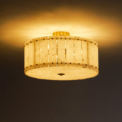 Aurelia Alabaster Ring Ceiling Lamp
