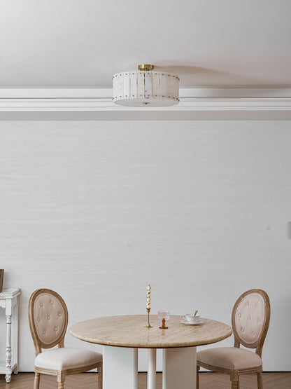 Aurelia Alabaster Ring Ceiling Lamp