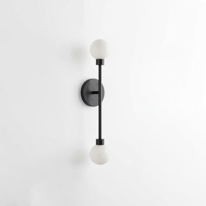 Barbell Alabaster Wall Sconce