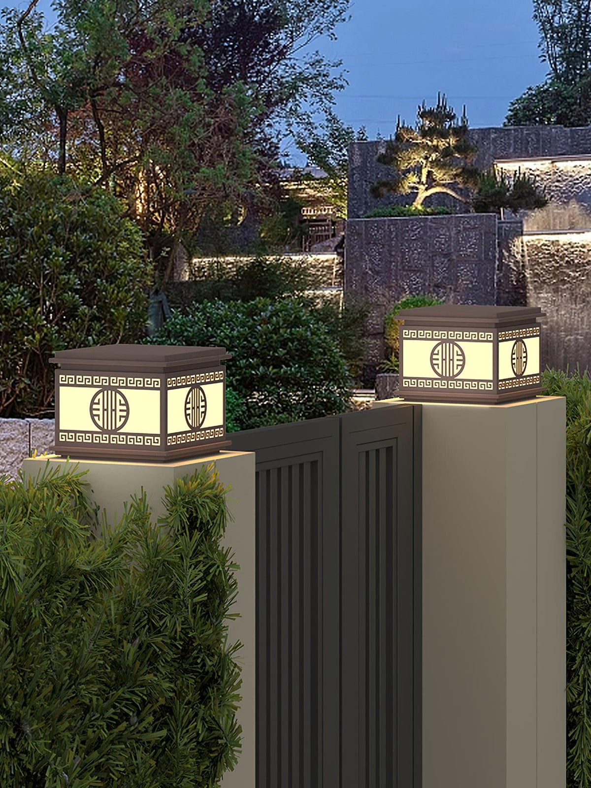 Burano Outdoor Garden Light Alabaster Lighting Fixture