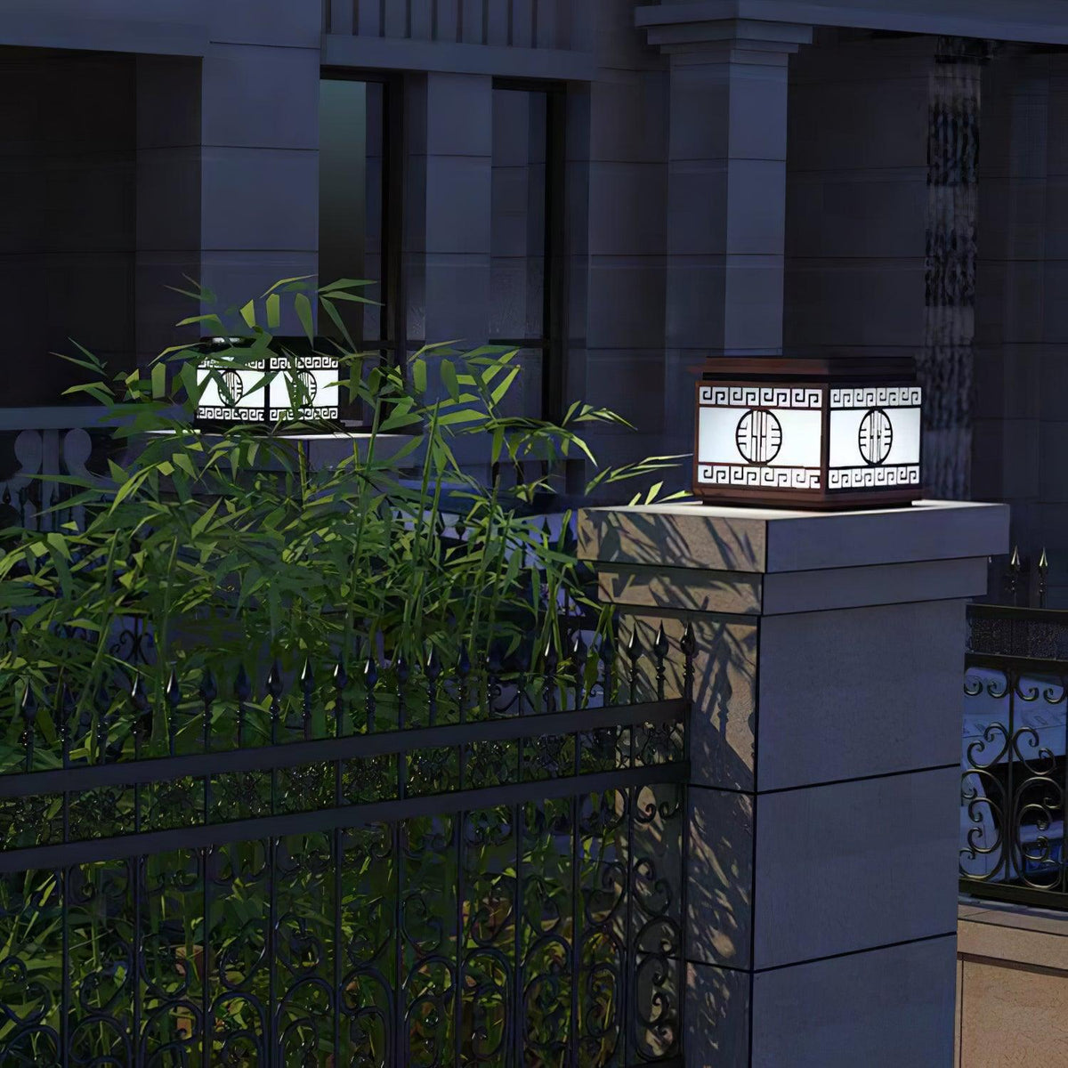 Burano Outdoor Garden Light Alabaster Lighting Fixture