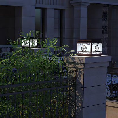 Burano Outdoor Garden Light Alabaster Lighting Fixture