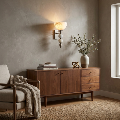 Cairn Alabaster Wall Sconce