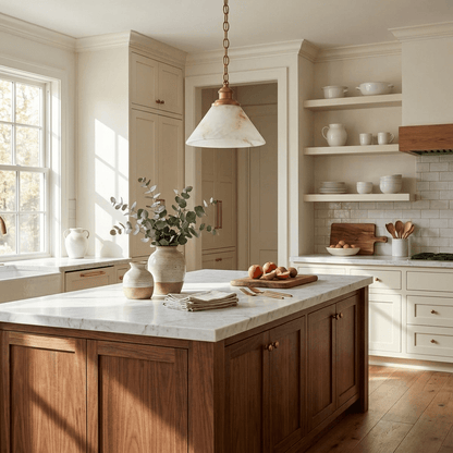 Camden Alabaster Cone Pendant Lamp
