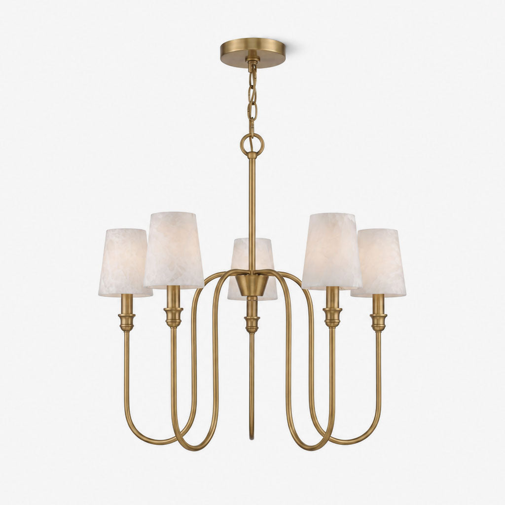 Catenary Alabaster Chandelier