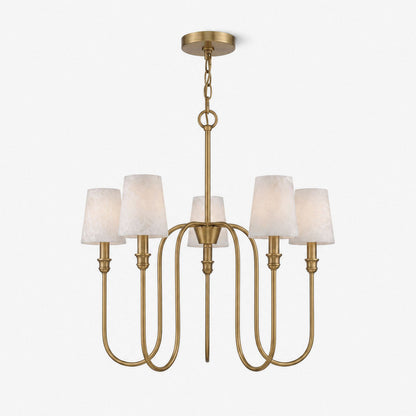 Catenary Alabaster Chandelier